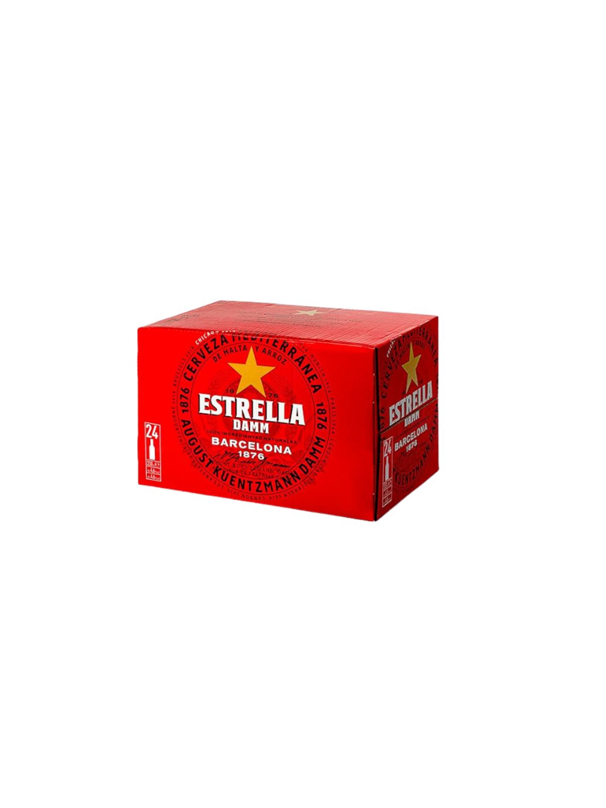 Estrella Damm Beer 330ml 24 Pack – Alcohol Delivery Marbella