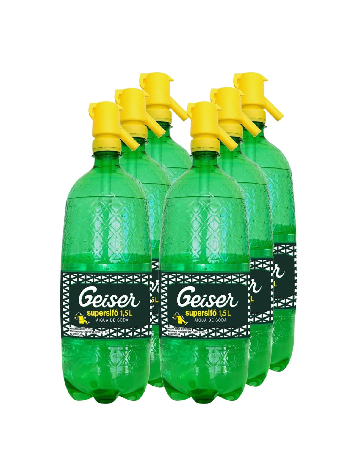 Geiser Premium Soda Water 1.5L 6 Pack – Alcohol Delivery Marbella