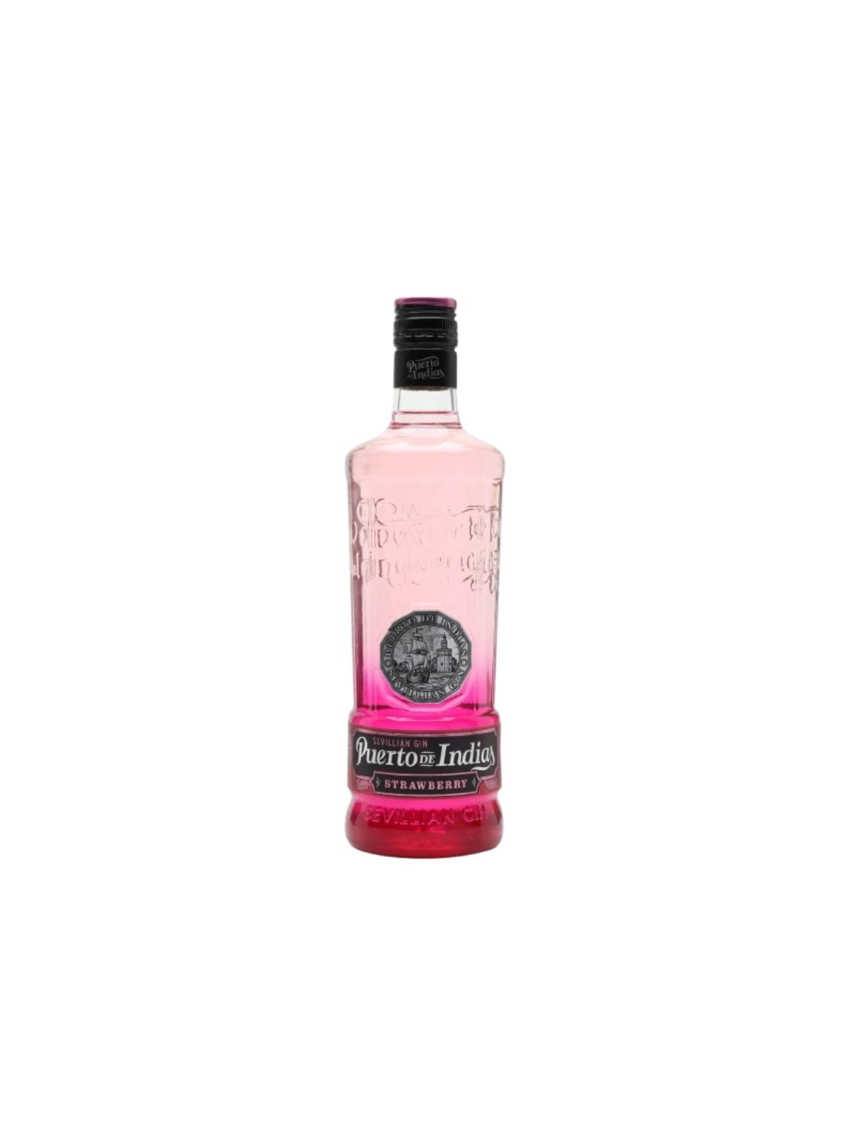 Puerto de Indias Strawberry Gin 700ml – Alcohol Delivery Marbella