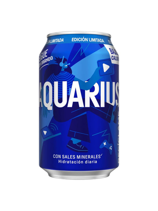 Aquarius Lemon 330ml – Alcohol Delivery Marbella