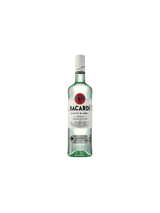 Bacardi Carta Blanca White Rum 1L – Alcohol Delivery Marbella