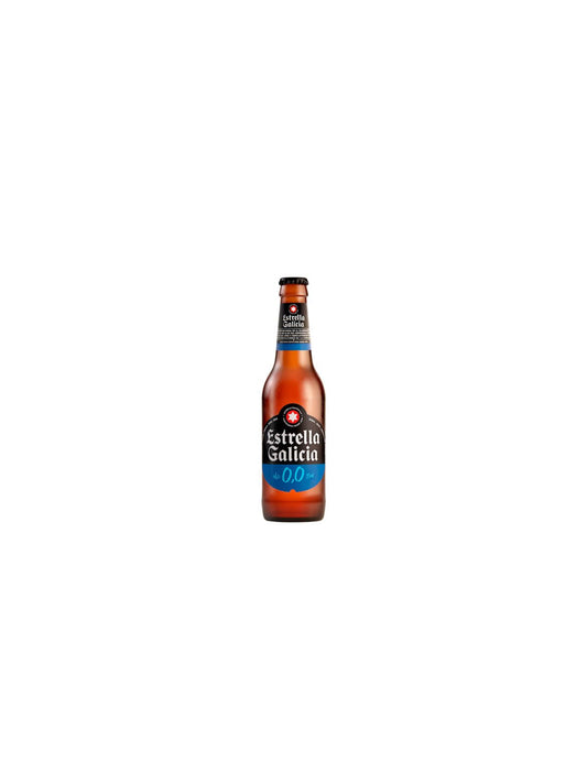 Estrella Galicia 0.0 Beer 250ml – Alcohol Delivery Marbella