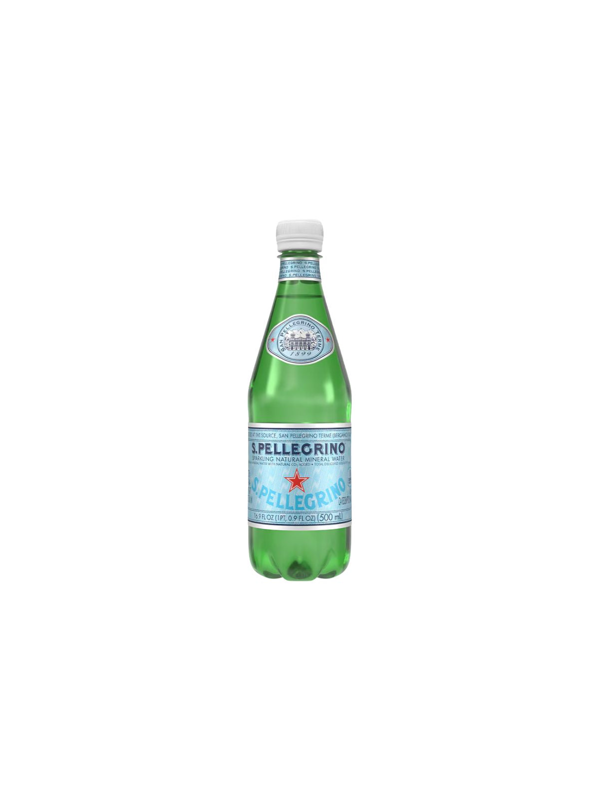 San Pellegrino Sparkling Water 500ml Single Bottle – Alcohol Delivery Marbella